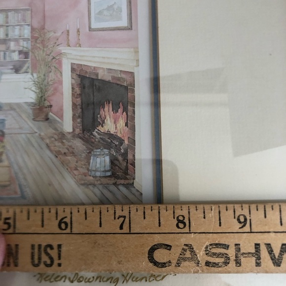 Canadian Artist Helen Downing Hunter Signed and Titled Framed Art - Picture 12 of 15